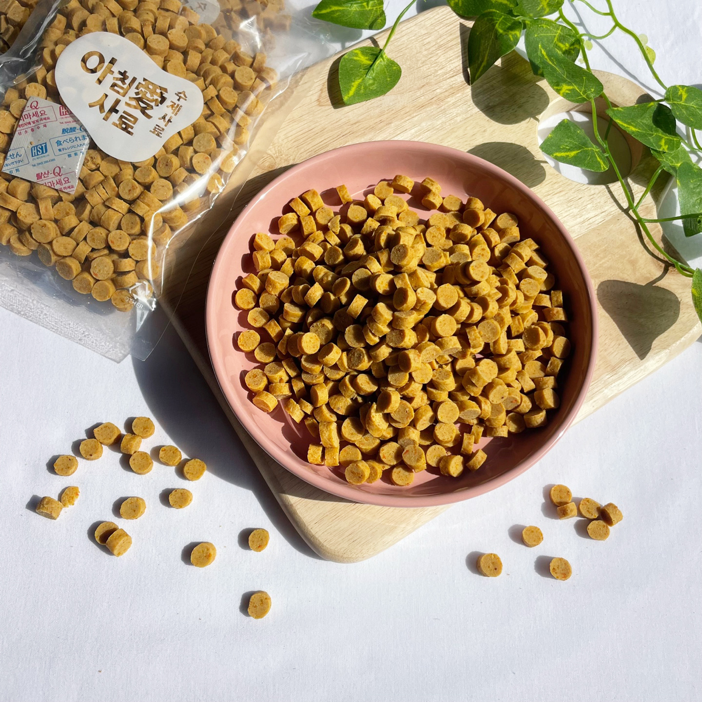 [샘플3봉] 아침애 가수분해 국내산 수제 사료 오리연어감자, 3kg, 1개 이미지 4