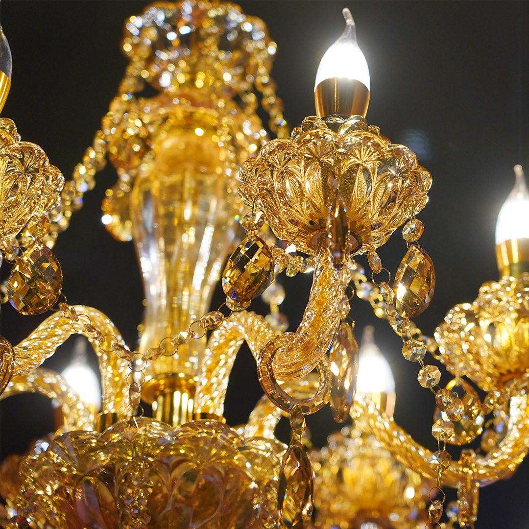 샹들리에 조명 샹드리에 대형 거실 크리스탈 샹제리제 6등 골드