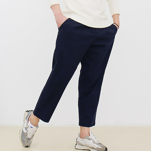 남자벌룬팬츠 항아리바지 9부 통큰 면바지 - 상세 이미지 3