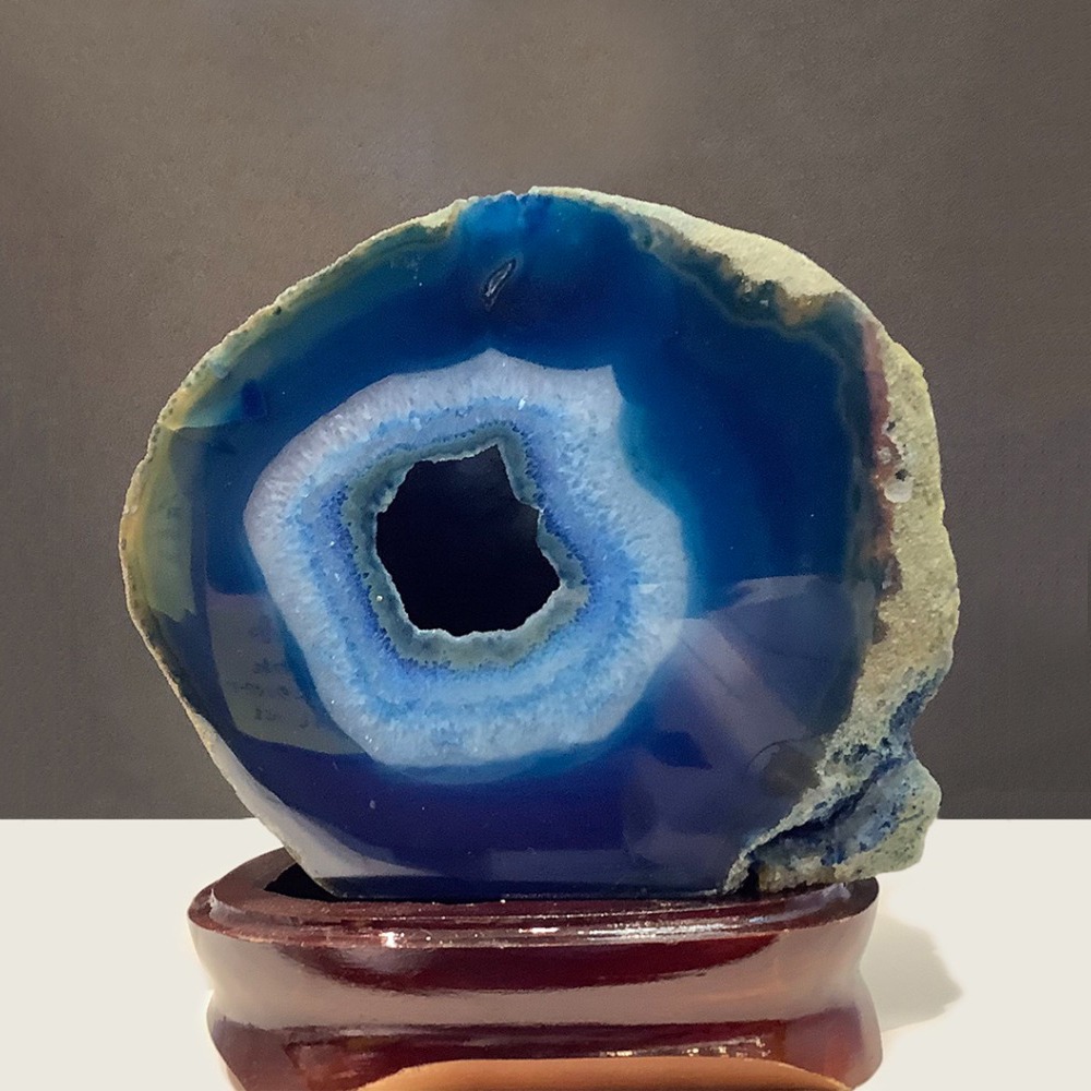 수정사 - 천연 원석 관상용 아게이트 마노 지오드 정동석 2,600g h15cm w15cm (1점） : 수정사 온라인몰