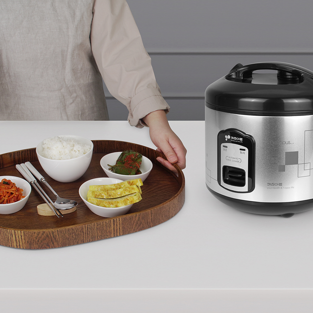 키친아트 미니밥솥 전기밥솥 보온밥솥 소형 중형 1인용 2인용 3인용 4인용 5인용 밥솥 PK-400