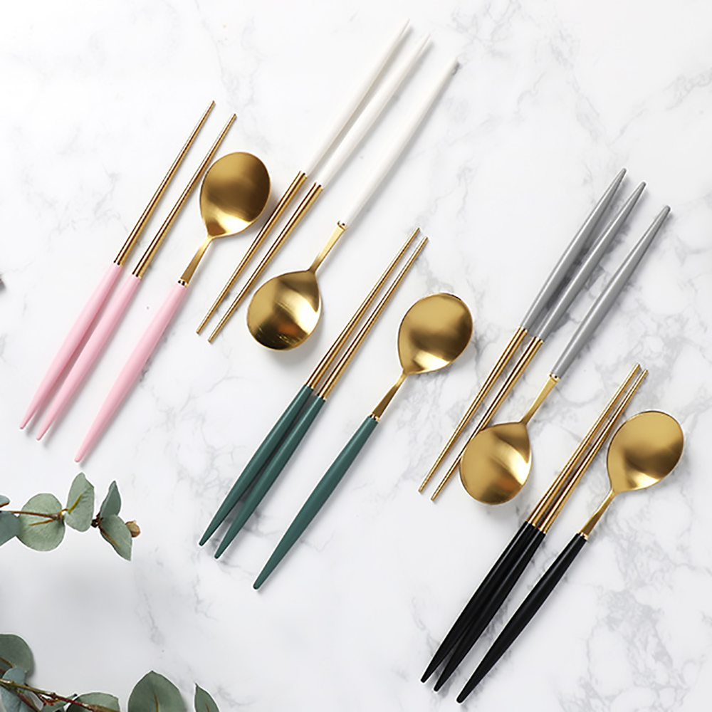 보겐 큐티 한식 부부 수저세트 숟가락 젓가락 세트