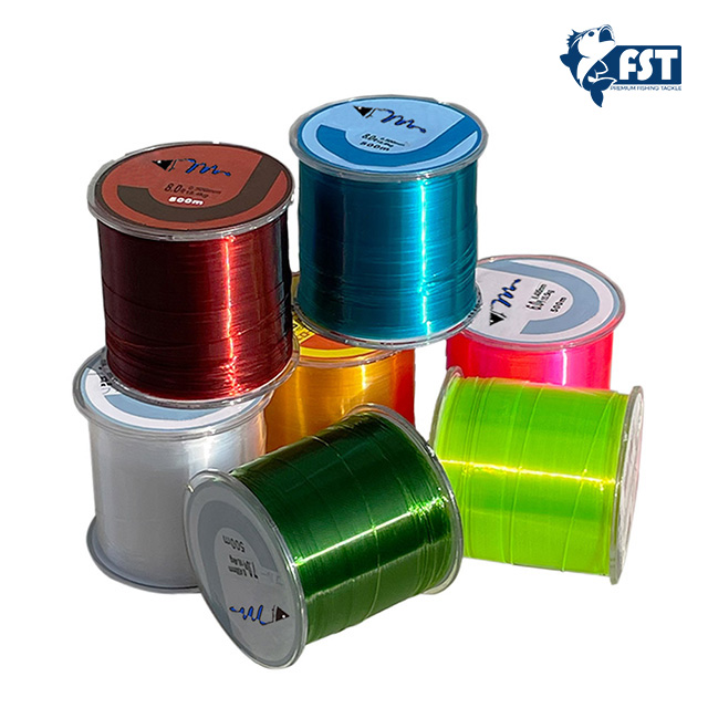 세미플로팅 원투 나일론 원줄 낚시줄 쇼크리더 500M