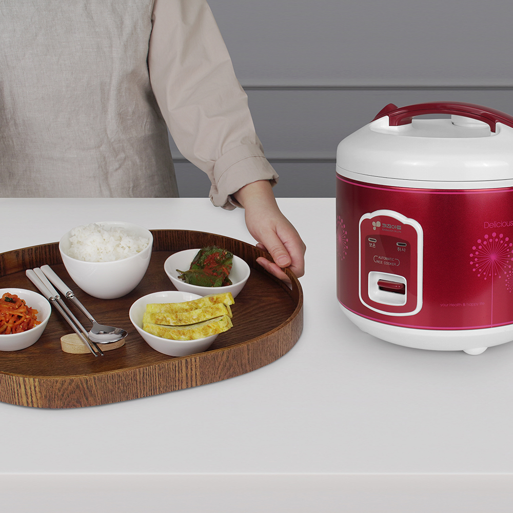 키친아트 미니밥솥 전기밥솥 소형 1인용 2인용 3인용 4인용 5인용 밥솥 PK-500