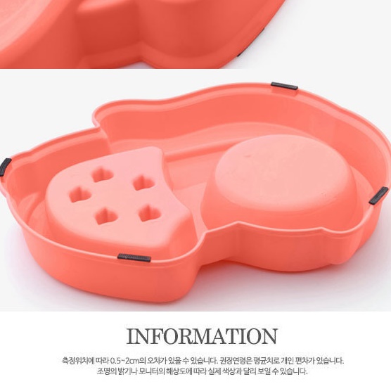 강아지 급체방지 식기 중형견 밥그릇 소형견 밥그릇 새끼 강아지 사료 그릇 - 상세 이미지 4