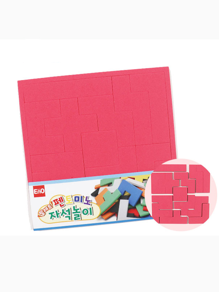 이앤오 팔렛트 펜토미노 자석칠교놀이 도형교구 퍼즐 - 상세 이미지 3