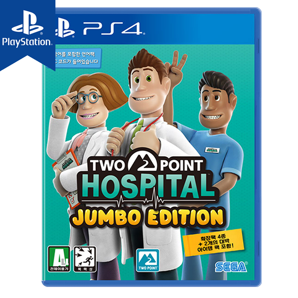 PS4 투포인트 호스피탈 점보 에디션 한글 새제품 CD 당일발송 (PS5 호환) - 상품 이미지