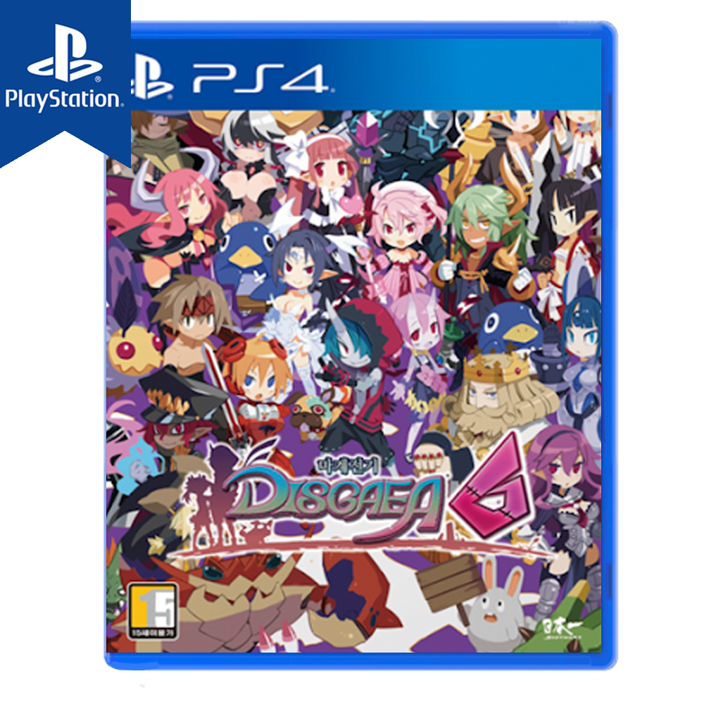 PS4 마계전기 디스가이아6 한글 새제품 CD (PS5 호환) - 상품 이미지