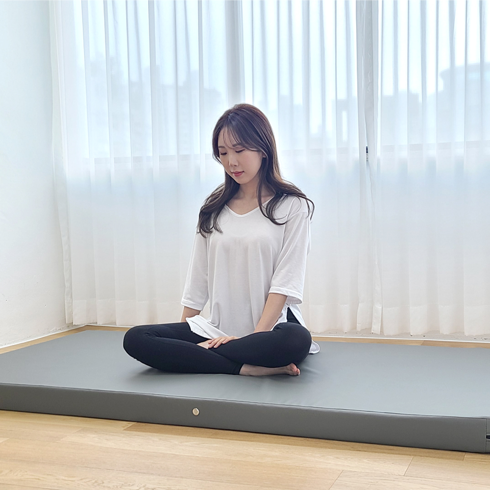 병원 매트리스 허리에좋은 병원용 가죽 의료 방수 매트 병원침대 싱글 다크그레이 - 상세 이미지 3
