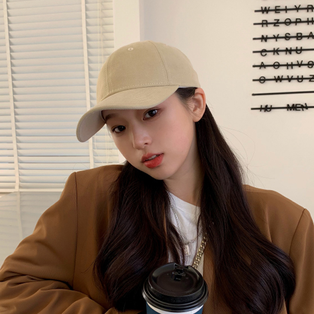 데님 무지 볼캡 야구모자 남녀공용 - 상세 이미지 3
