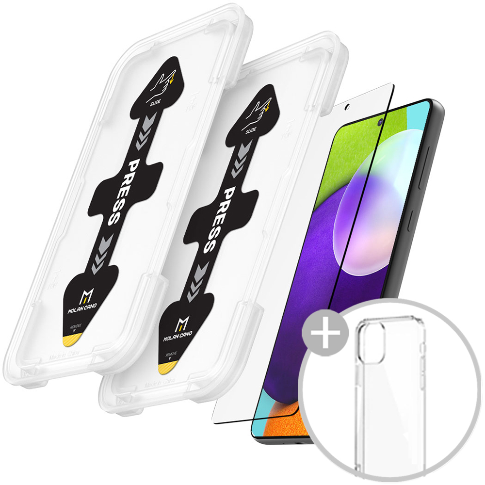 갤럭시 A53 5G 이지클리어 액정보호필름 강화유리 2매 - 상세 이미지 2