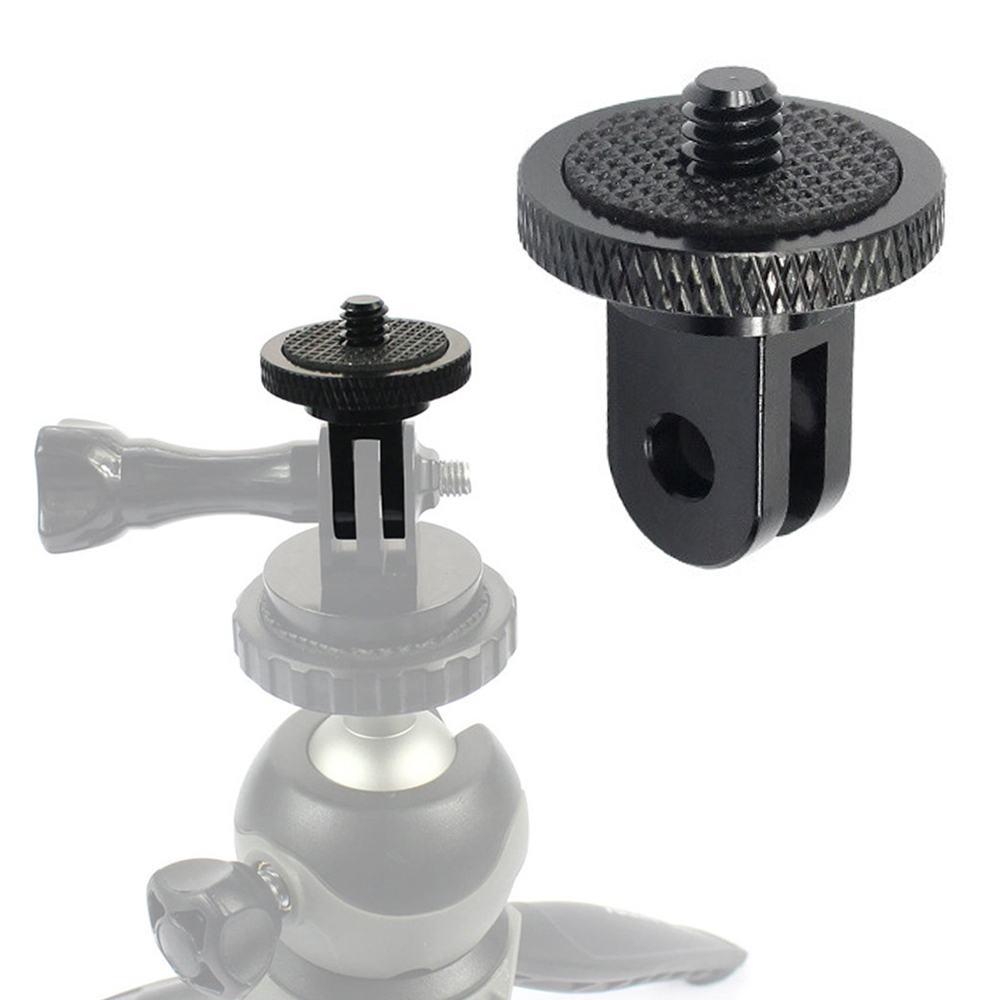 1/4 나사 카메라 마운트 삼각대 핫슈 고정 어댑터 고프로 액션캠 호환