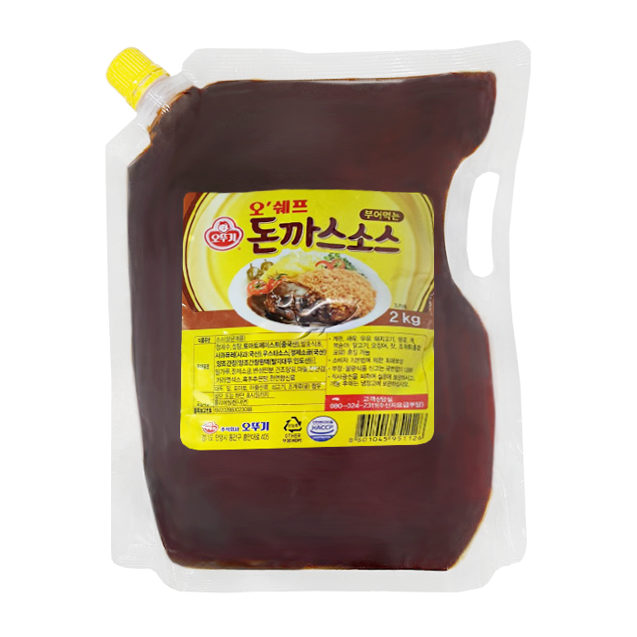 오뚜기 오쉐프 돈까스소스 2kg : 고래마트N
