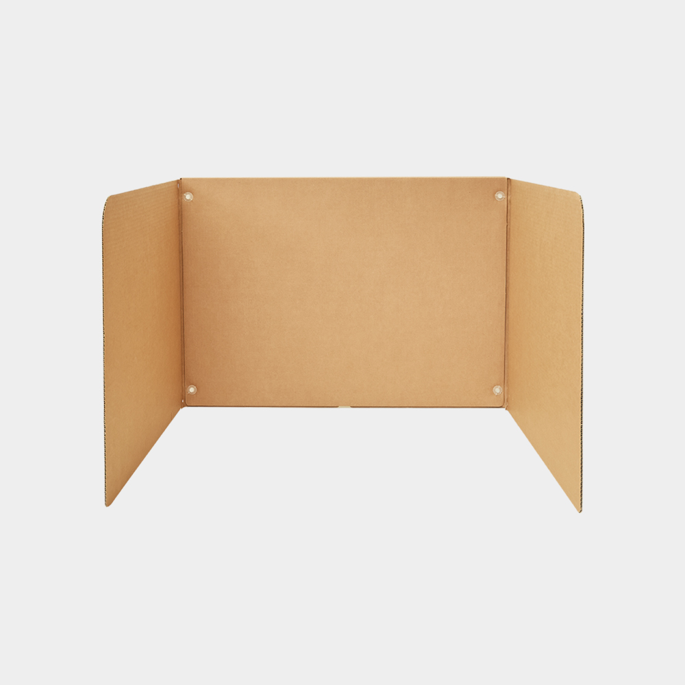 칸막이 기본형 독서실 사무실 책상 가림막 종이 칸막이 휴대용 파티션