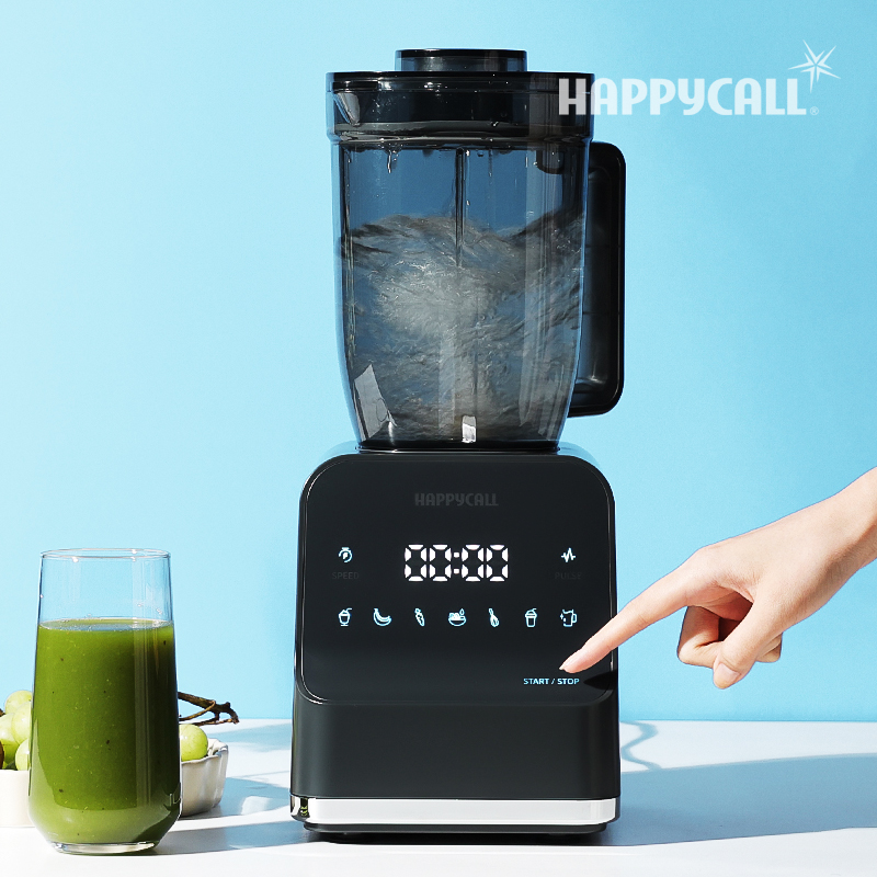 [길바닥밥장사 PICK] 해피콜 믹서기 미니 블렌더 브리즈탭 이유식 얼음분쇄 차콜그레이