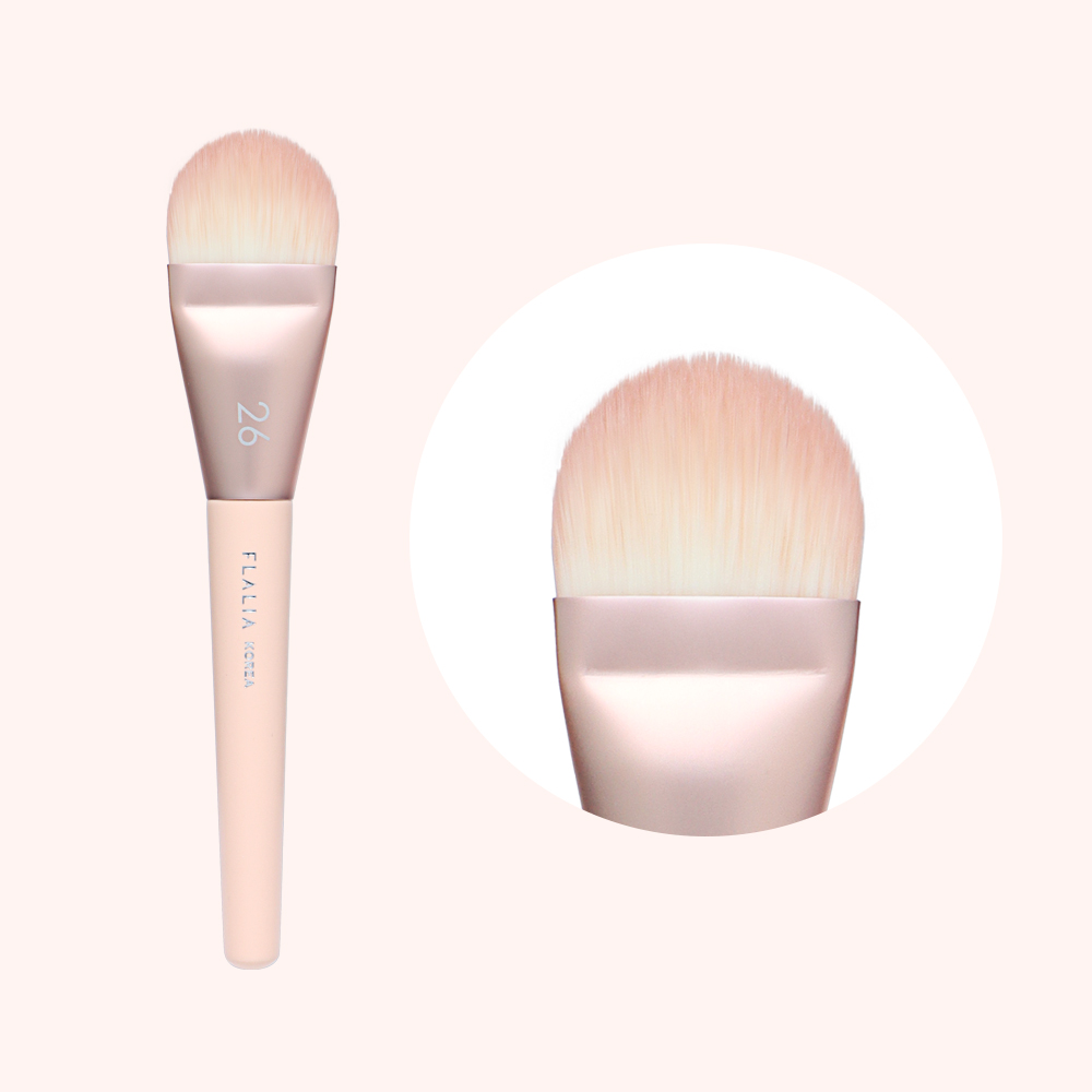 플라리아 26 글로우 커버 베이스 파운데이션 메이크업 브러쉬 - 상품 이미지