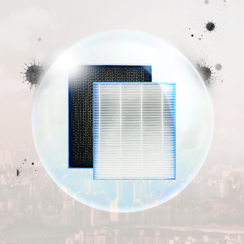 자동차 차량용 에어컨 필터 H11 초미세먼지 냄새 악취 차단 CFUP004 (프리미엄) - 상세 이미지 2