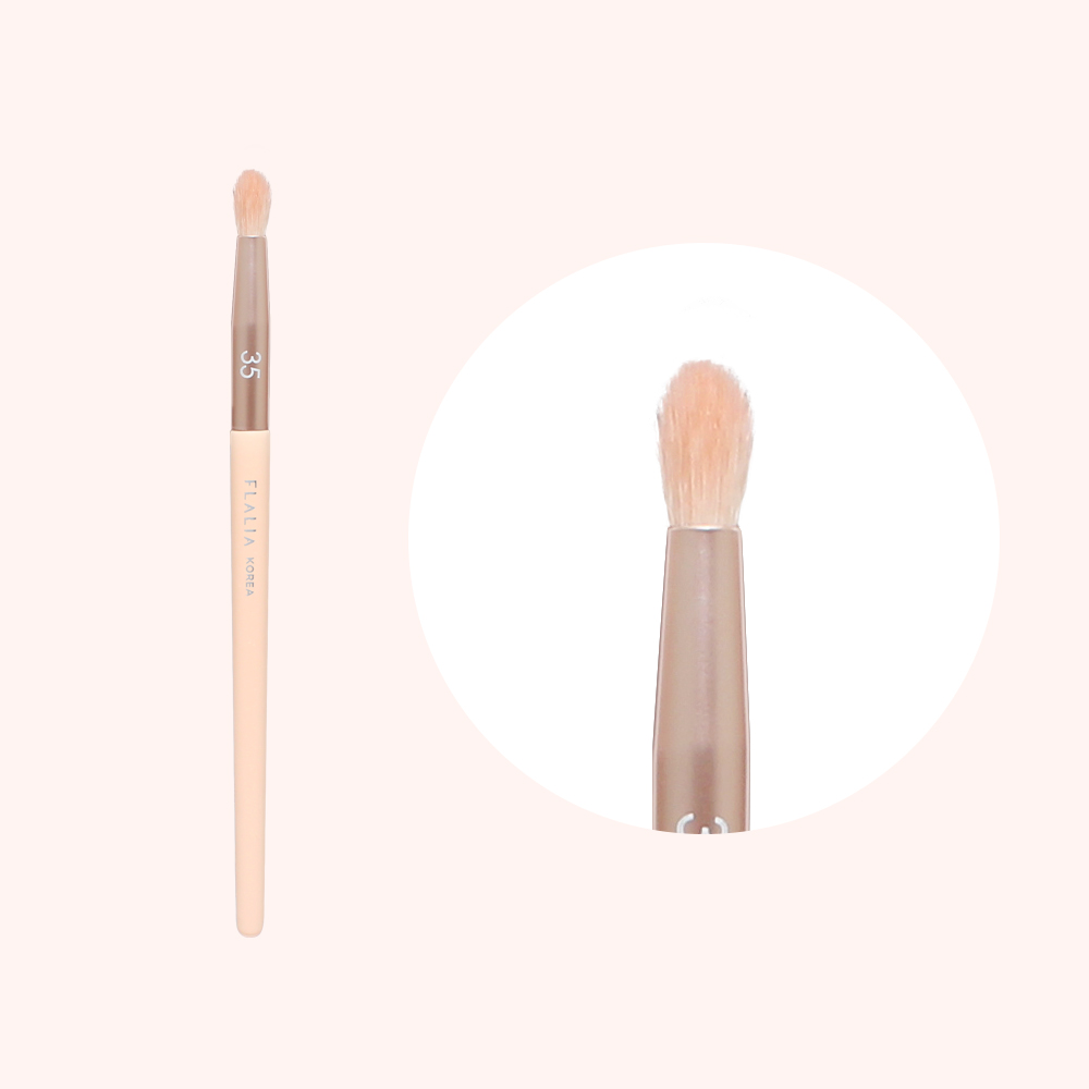 플라리아 뮬리 35호 노즈 블렌딩 메이크업 브러쉬 노즈쉐딩 코 조각 쉐이딩 아이섀도우 - 상품 이미지