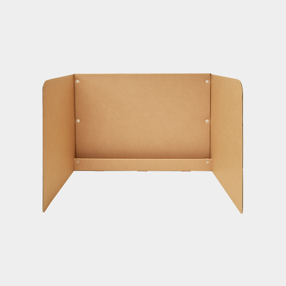 칸막이 기본형 독서실 사무실 책상 가림막 종이 칸막이 휴대용 파티션