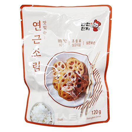 반찬단지 연근조림 120g, 1개