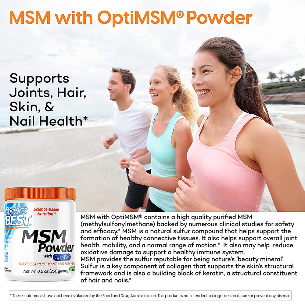 닥터스베스트 옵티 MSM 가루 식이유황 250g 이미지 6