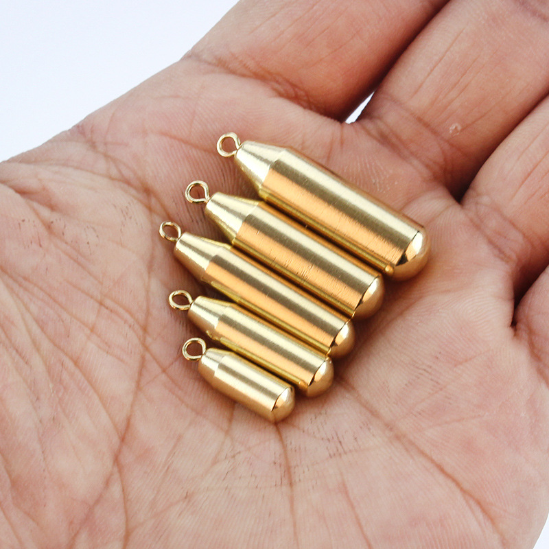루어스토어 황동싱커 프리리그 루어낚시 봉돌 추 1.8g 10개입 - 상세 이미지 4