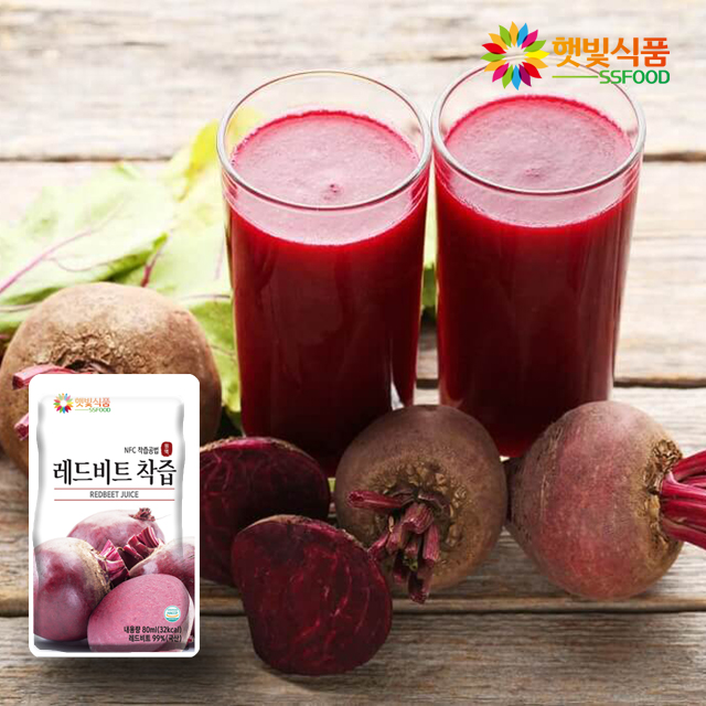 제주 레드 비트즙 NFC 저온착즙 30팩 비트 쥬스 주스 원액 - 상품 이미지