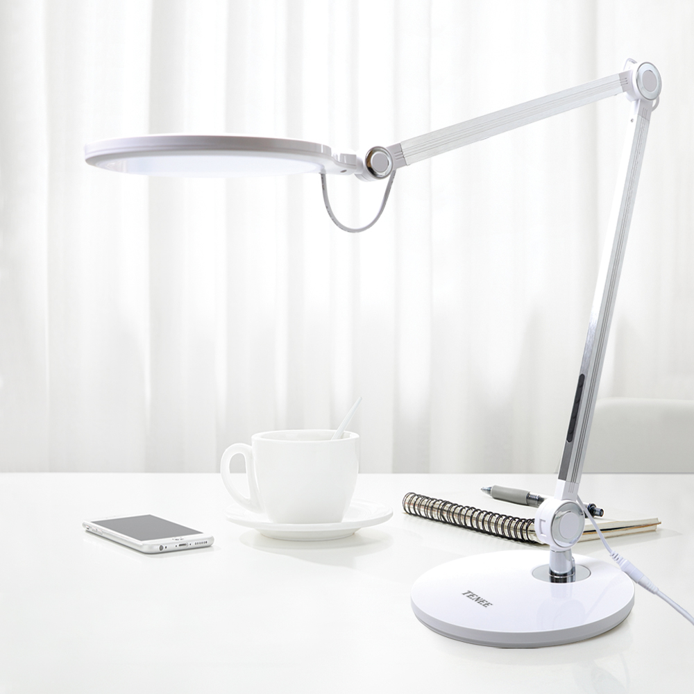 방송 사진 촬영용 LED 원형 스탠드 TI-2200 (탁상/클립 관절 제도 스텐드) - 상세 이미지 2