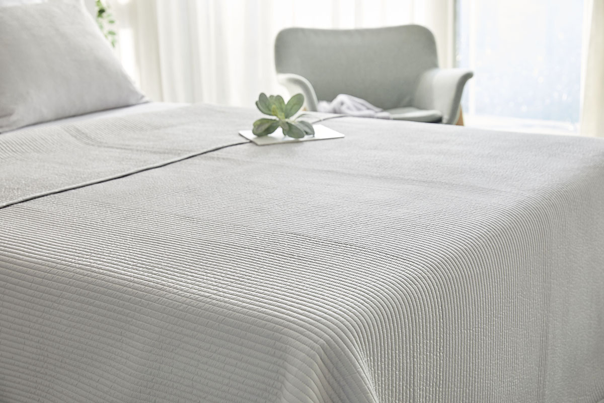 패밀리침대패드 알러지케어 워싱 줄누빔 이불패드 스프레드 150x210