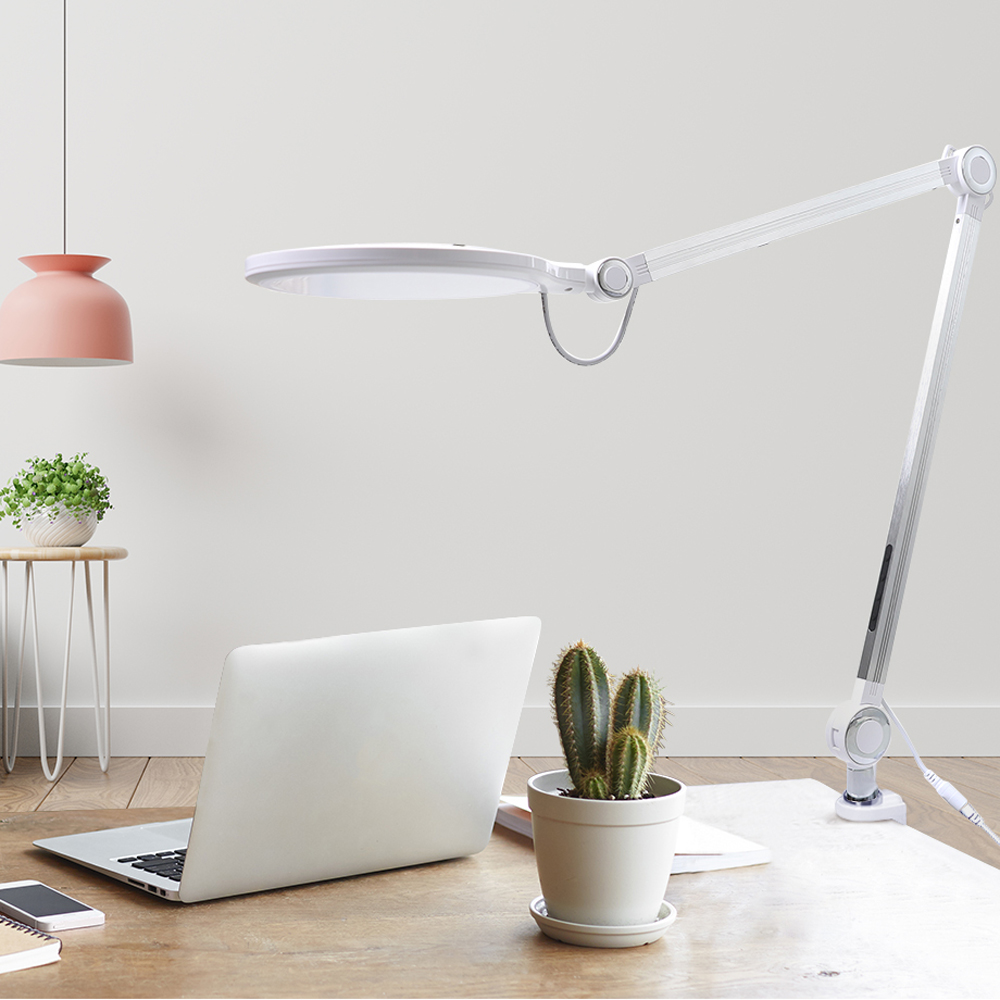 방송 사진 촬영용 LED 원형 스탠드 TI-2200 (탁상/클립 관절 제도 스텐드) 이미지 8