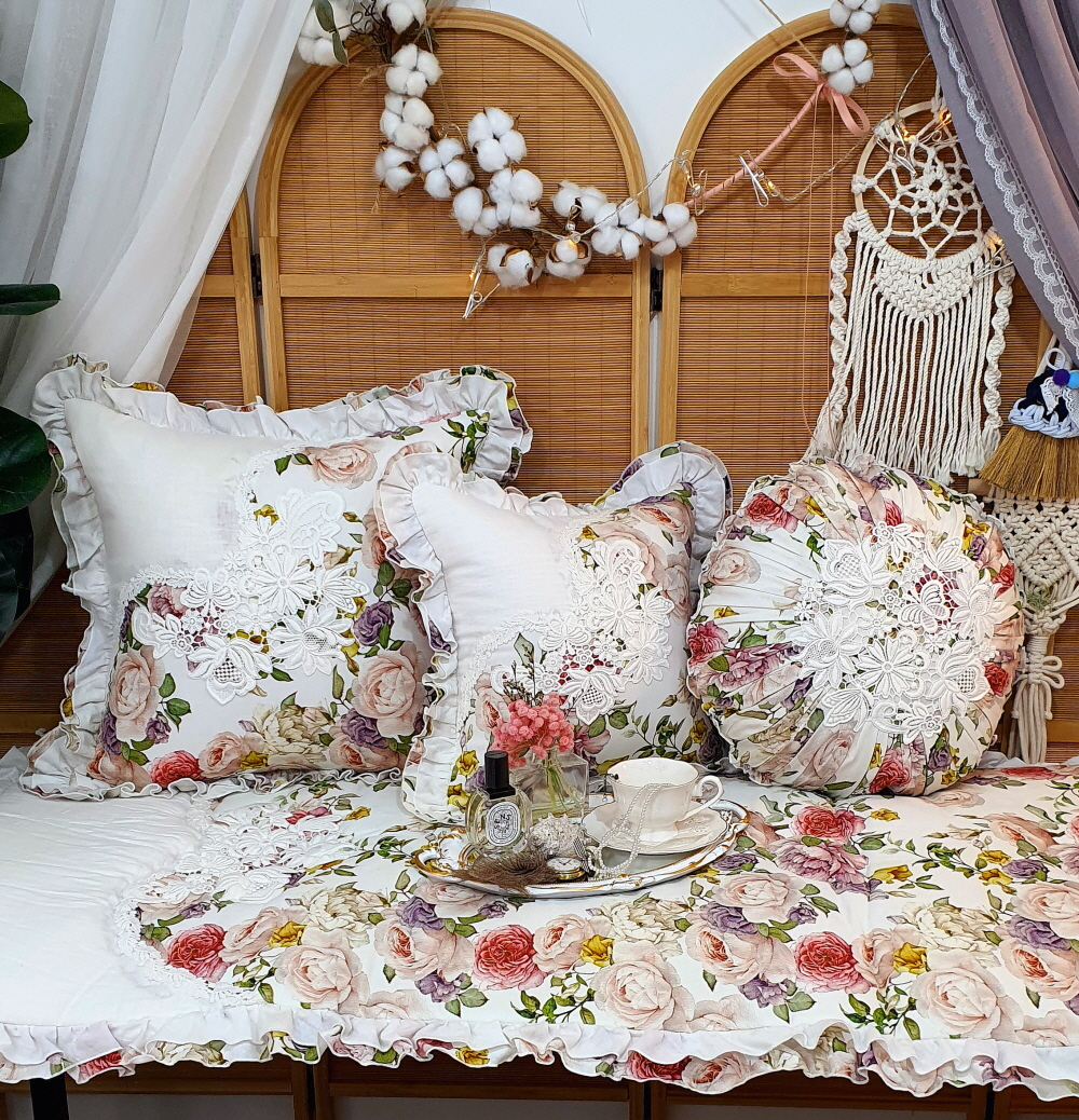 오월 보타닉 3인용 4인용 돌 쇼파패드 카우치 쇼파커버제작