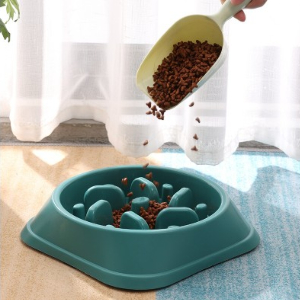 DDUNGK 강아지 슬로우 식기 급체방지 밥그릇 타입1