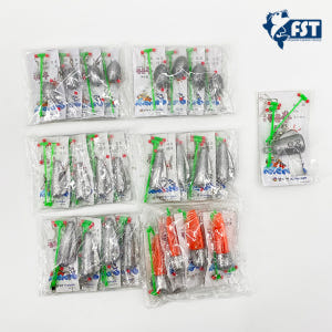 묶음추 원투 바다 낚시 채비 도다리 백조기 채비 8호 바늘 12호 운동러 솔직 후기 | 실사용 리뷰 - 상품 이미지 3