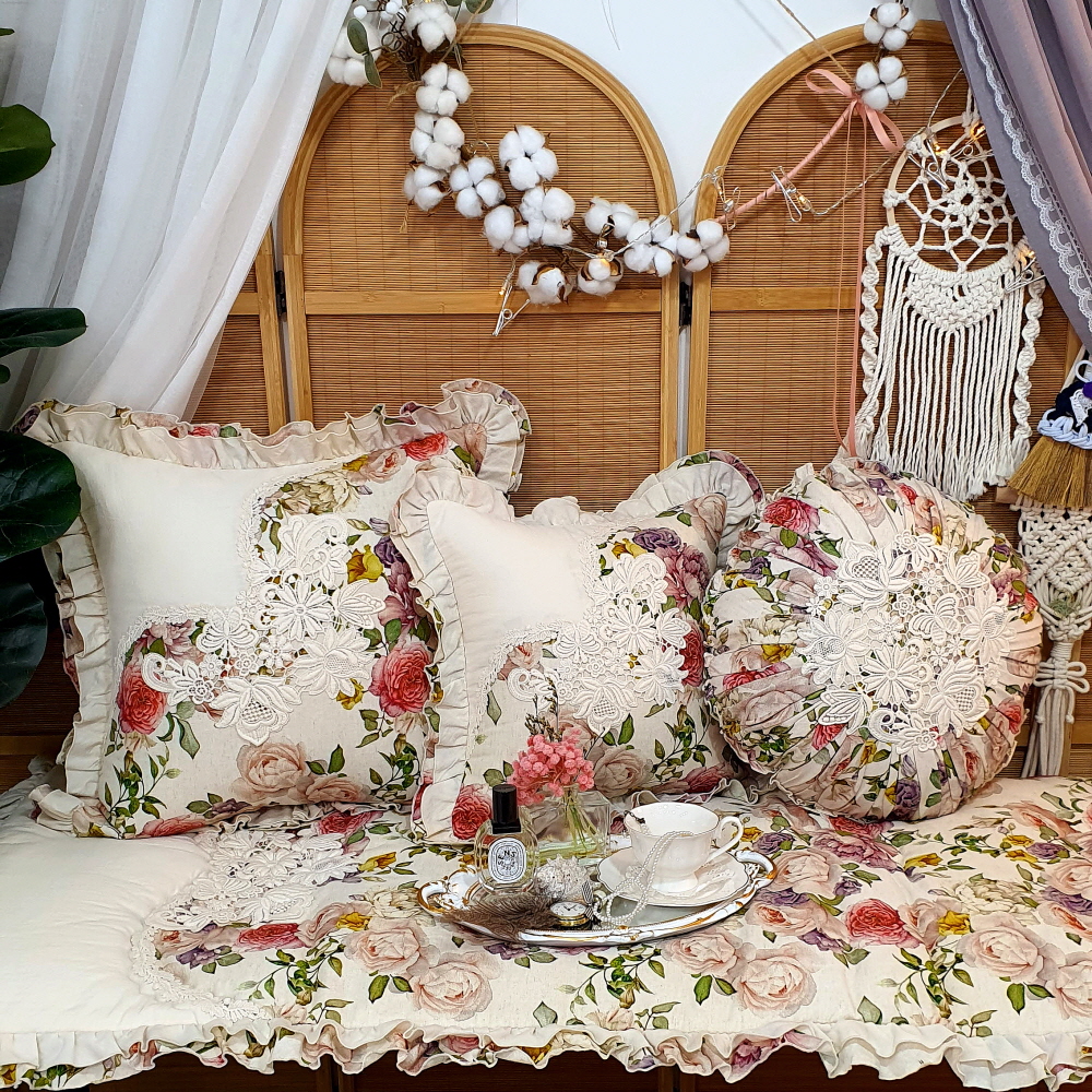 오월 보타닉 3인용 4인용 돌 쇼파패드 카우치 쇼파커버제작