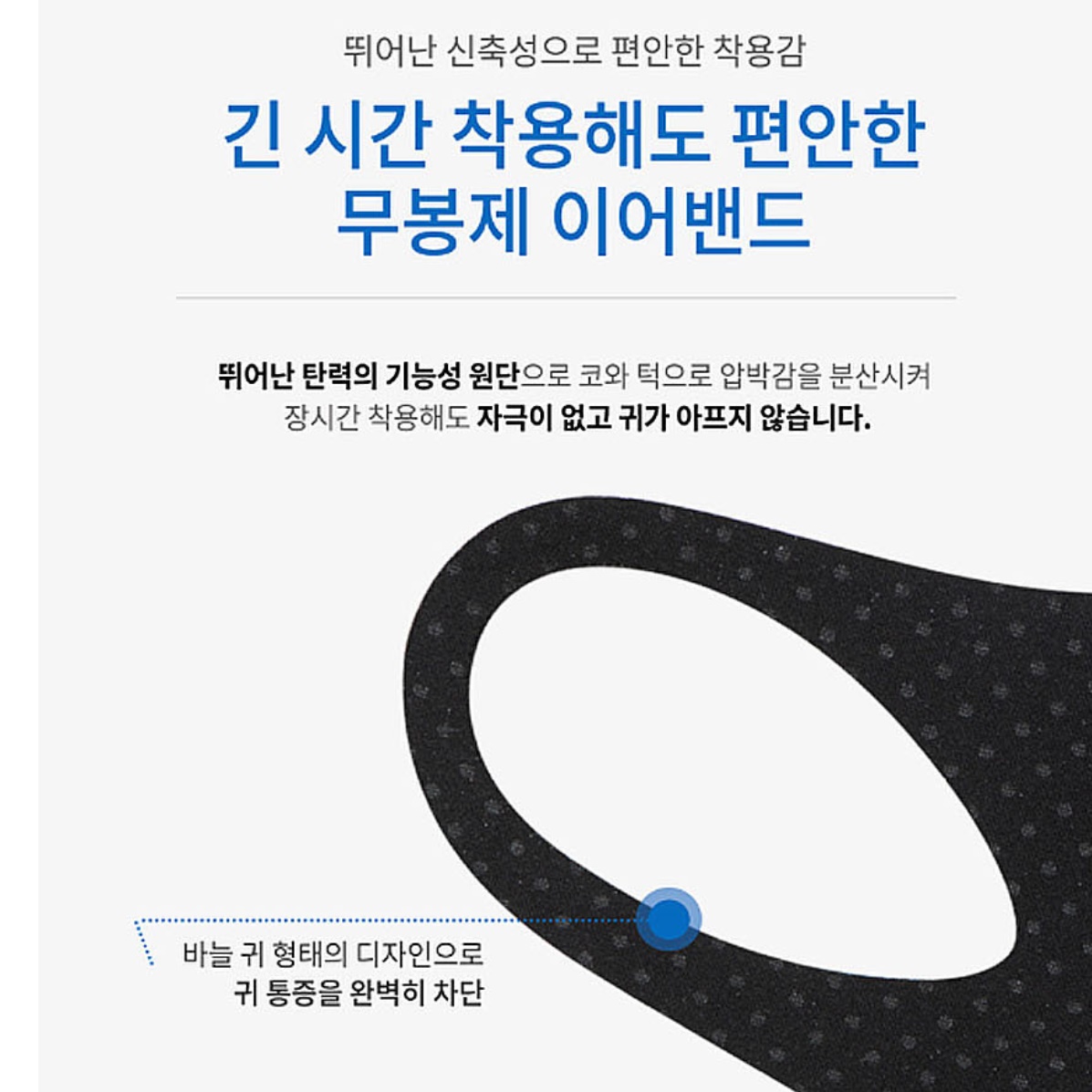 여성용 구리 마스크 빨아쓰는 마스크 사무실 헬스장 재사용 마스크 - 상세 이미지 3