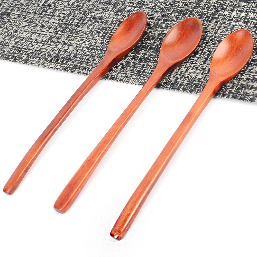 롱티스푼 나무티스푼 머들러 커피젓는거 3pcs - 상세 이미지 4