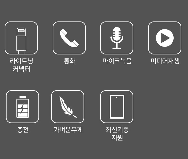 아이폰 이어폰 젠더 8핀 잭 동시충전 - 상세 이미지 2
