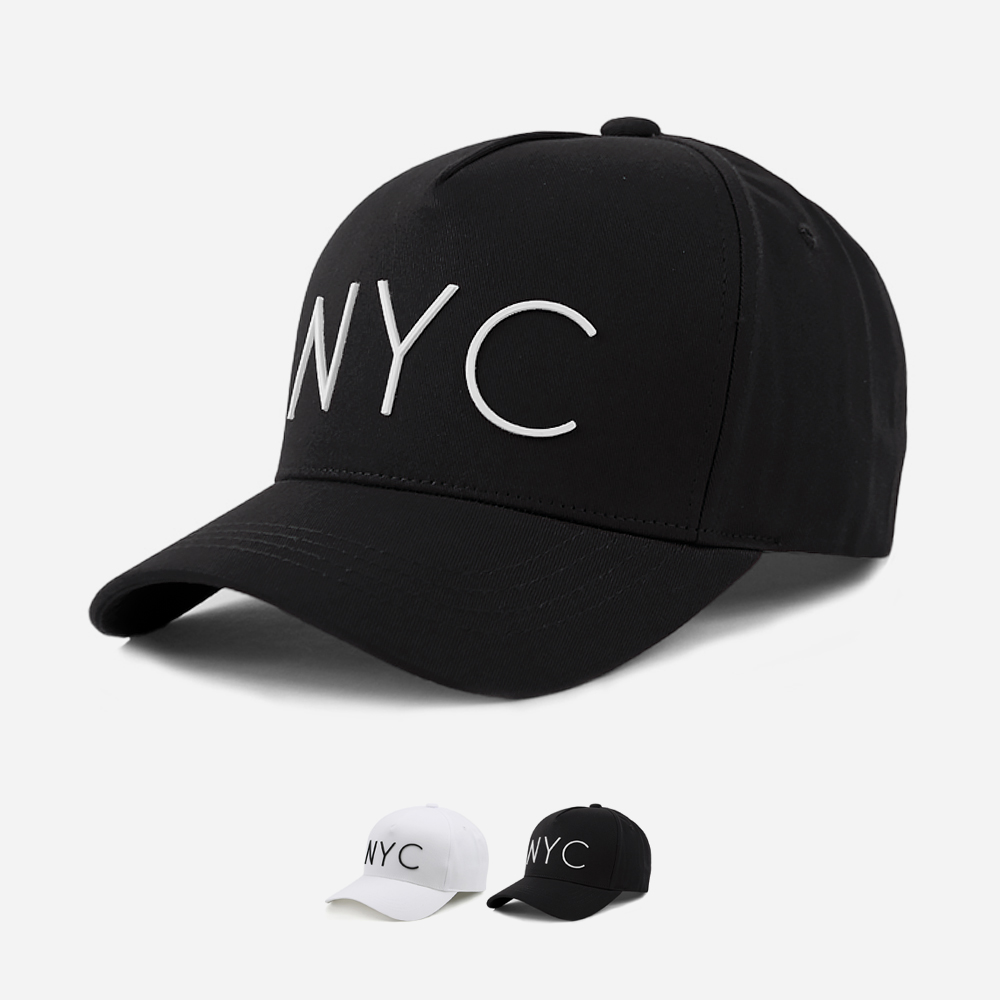 nyc 빅사이즈 모자 남자 볼캡 여자 캡모자 - 상품 이미지
