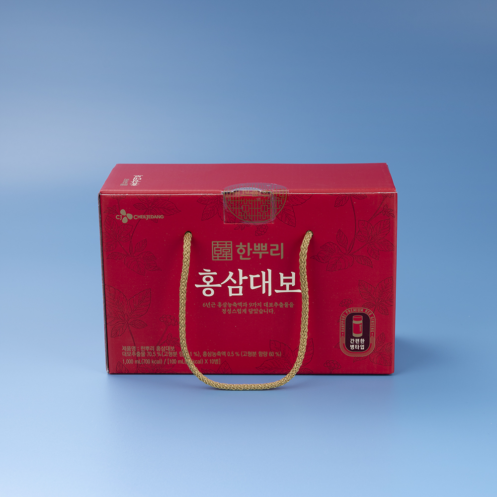 CJ한뿌리 홍삼대보 100mlx10병 이미지 2