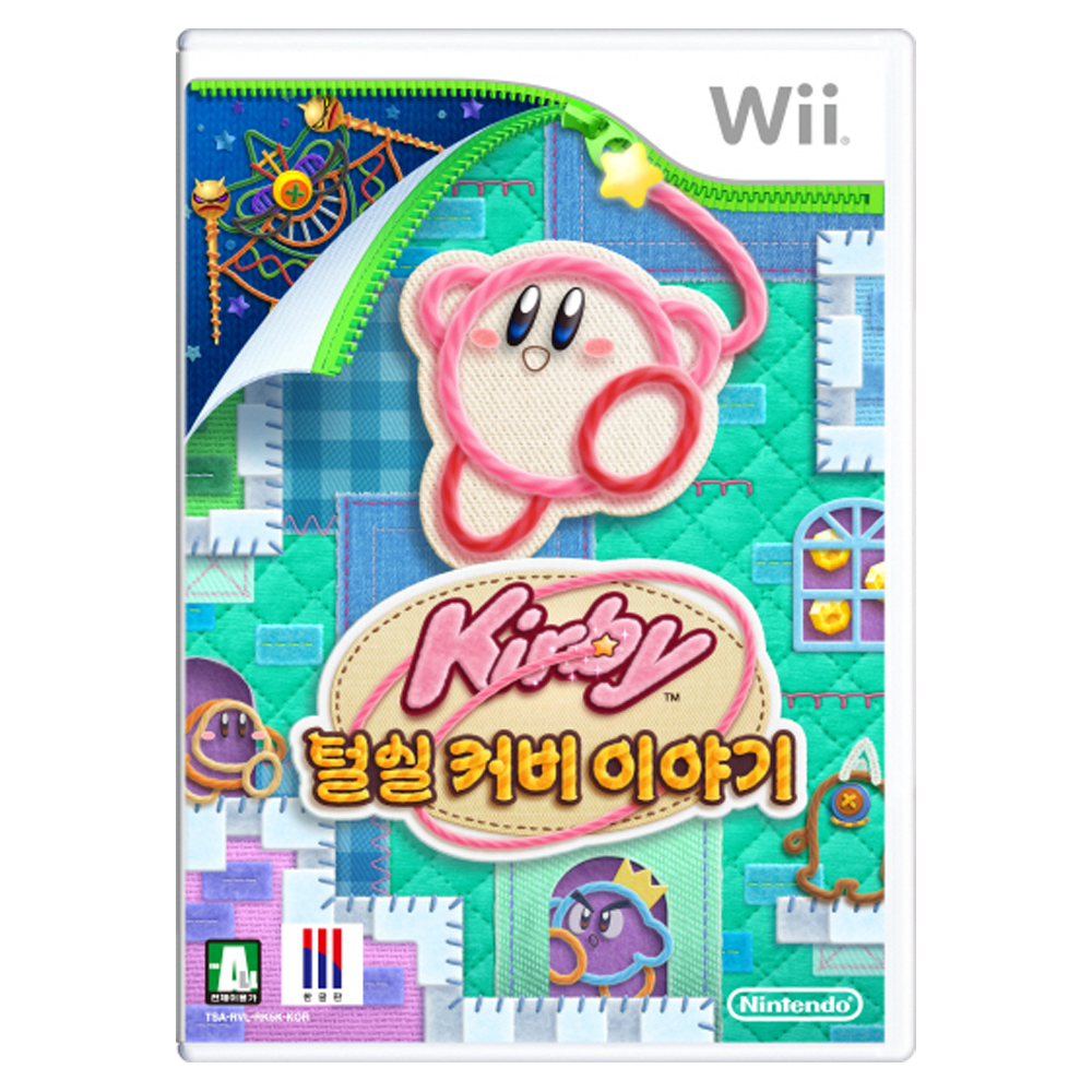 닌텐도 위 WII 털실커비 이야기 한글 새제품 CD 당일발송 - 상품 이미지