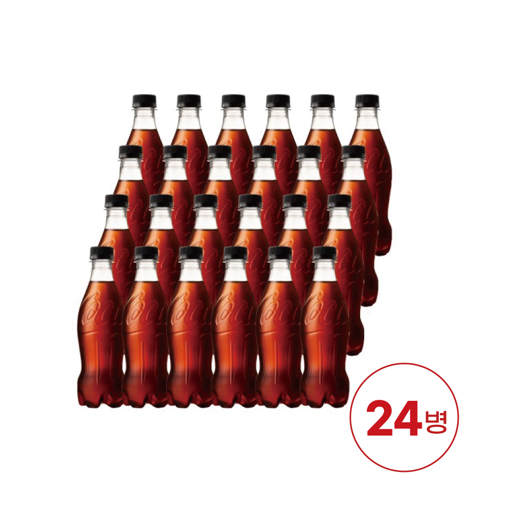코카콜라 제로콜라 무라벨 370ml x 24페트 [본사발주 / 안전배송] - 상세 이미지 3
