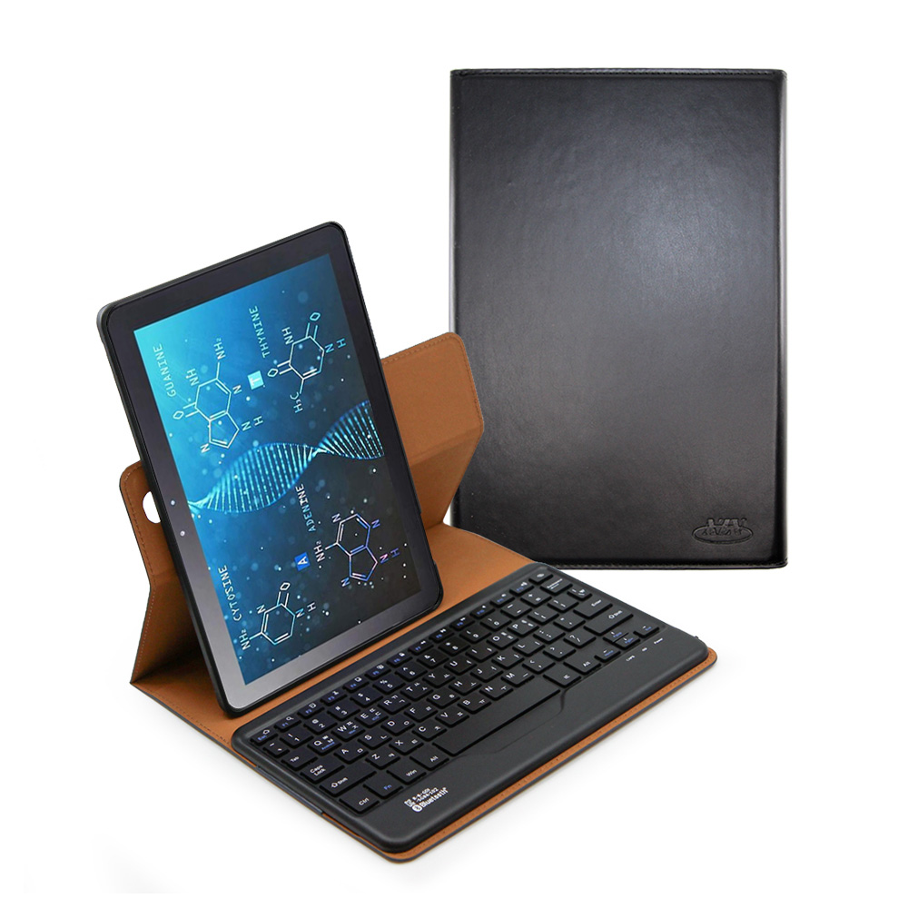 [갤럭시탭 어드밴스2 10.1] AZA 블루투스 키보드 케이스 기본 sm-t583 advanced2