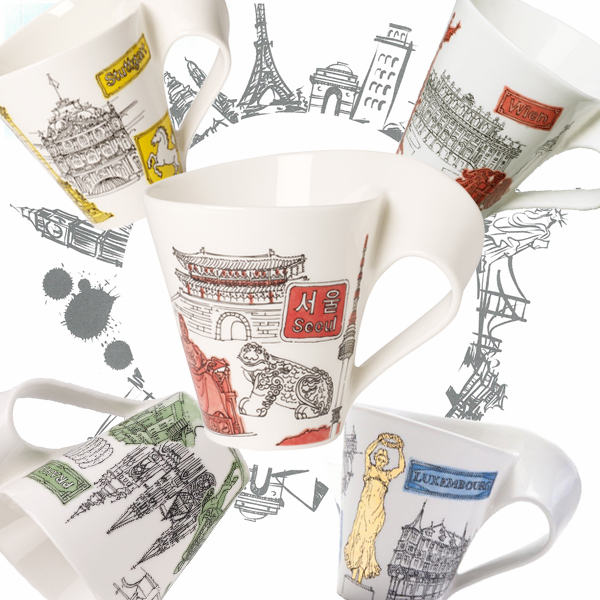 [단종] 빌레로이앤보흐 뉴웨이브 까페 시티머그 0.30L (도시 선택)