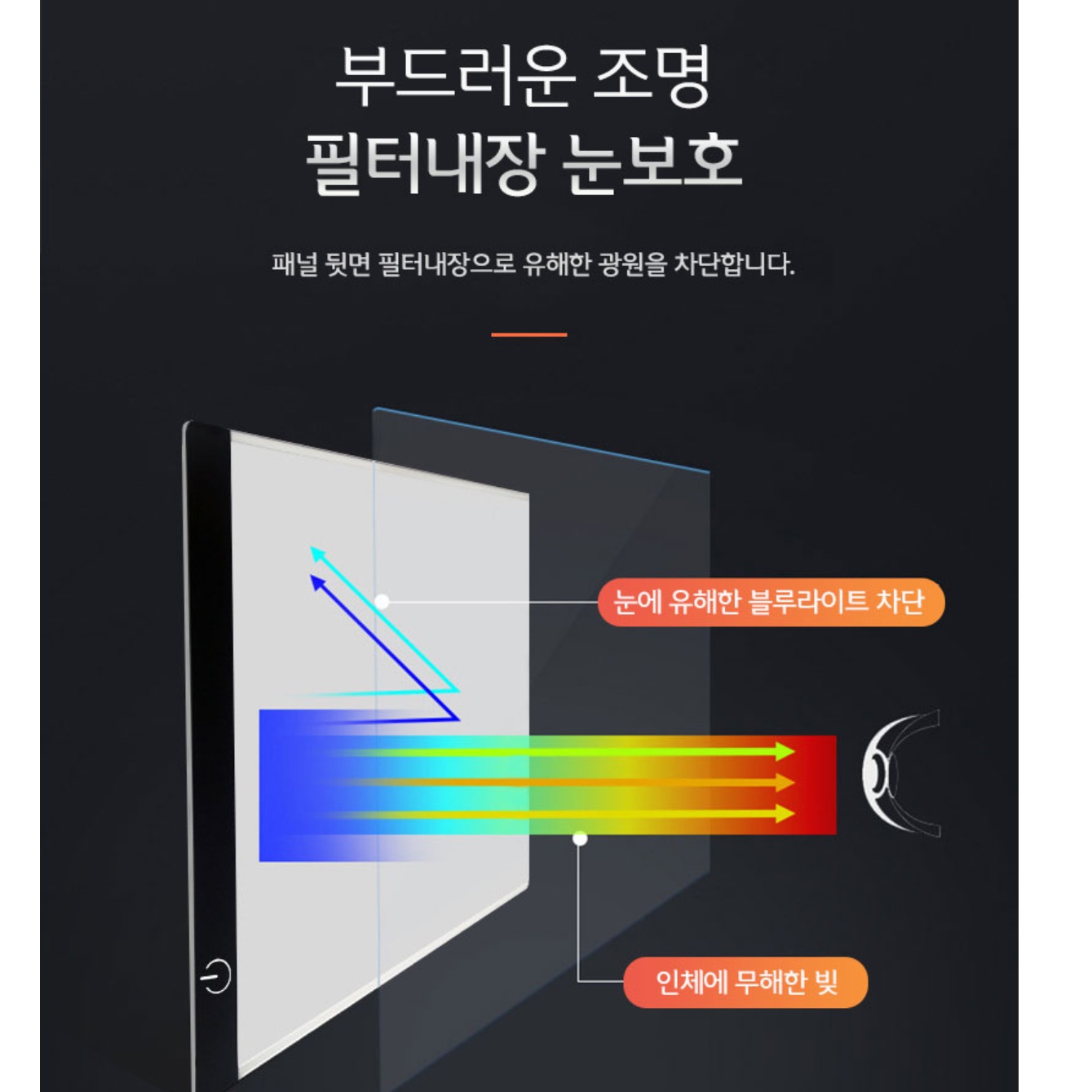 led드로잉보드 led드로잉패드 라이트판 그림베끼기 - 상세 이미지 4