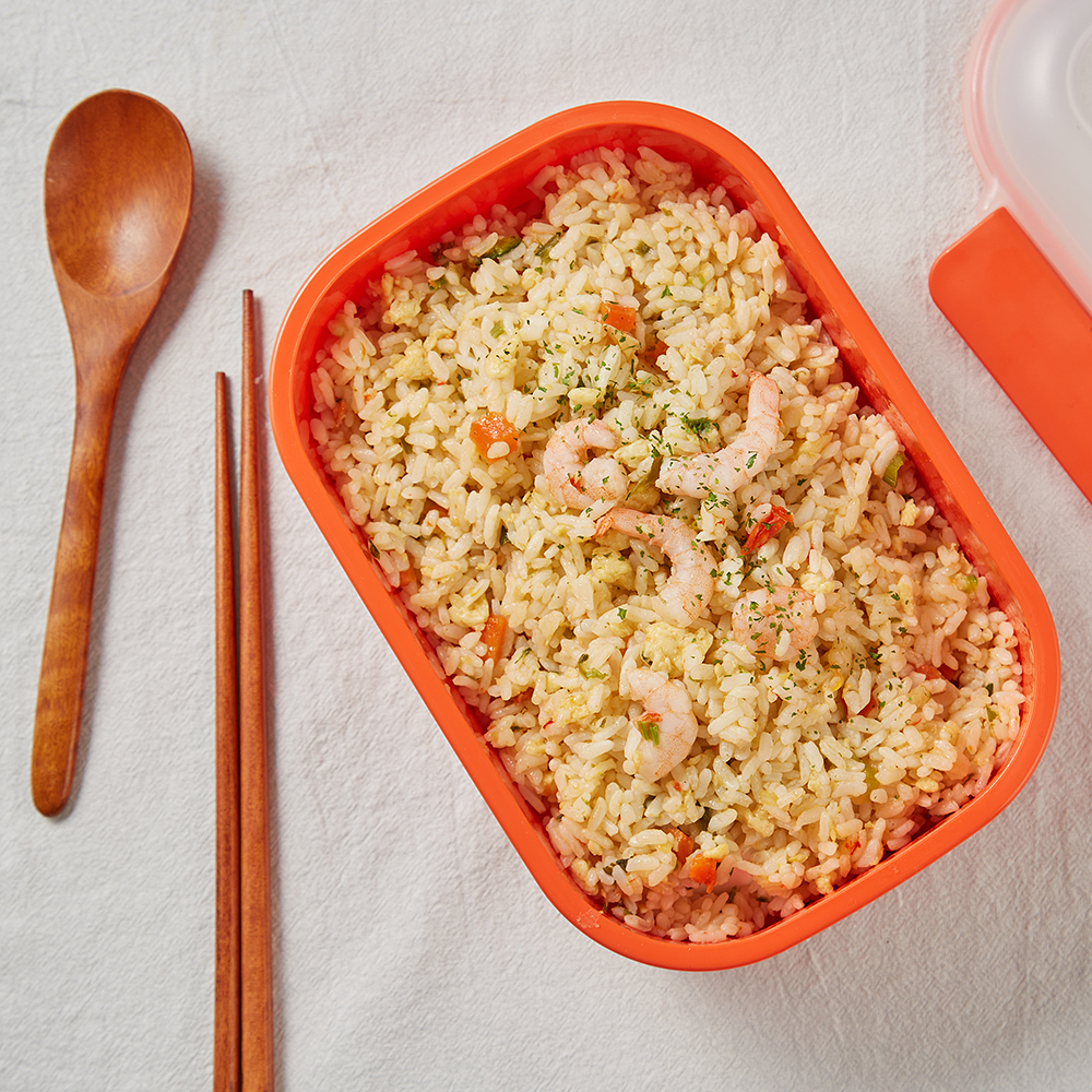 락앤락 속이 보이는 렌지락 전자레인지 덮밥 볶음밥 용기 스팀홀 밀폐용기 1.1L