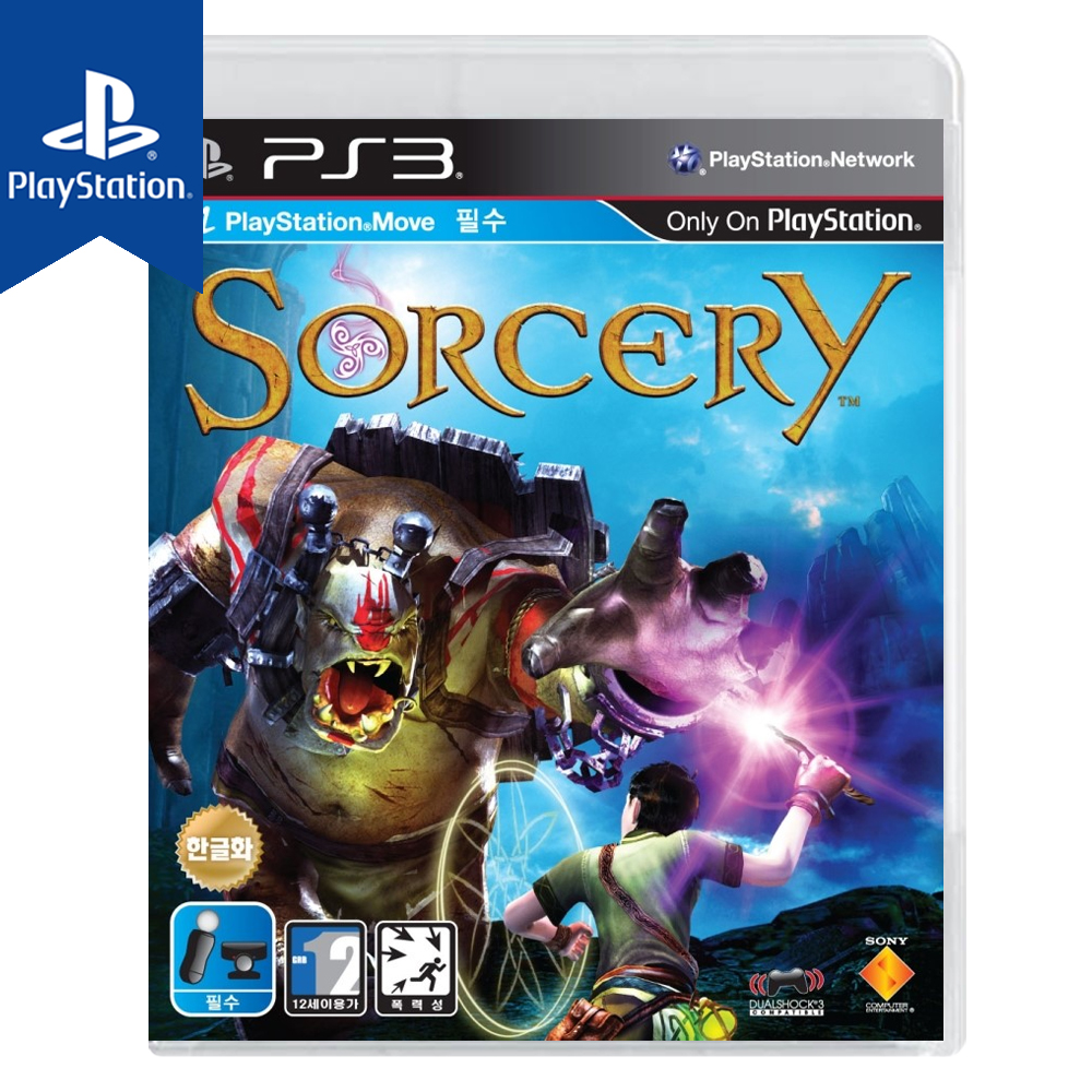 PS3 소서리 SORCERY 무브필수 한글 새제품 CD 당일발송 - 상품 이미지