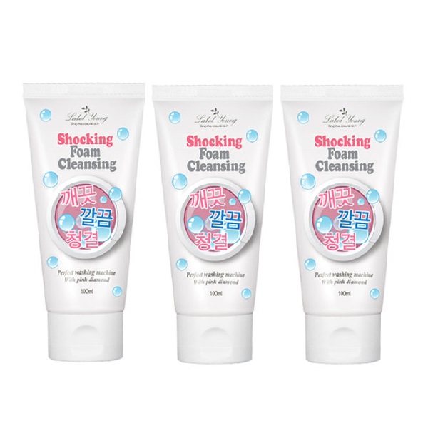 라벨영 쇼킹폼클렌징 1+1+1 300ml - 상품 이미지