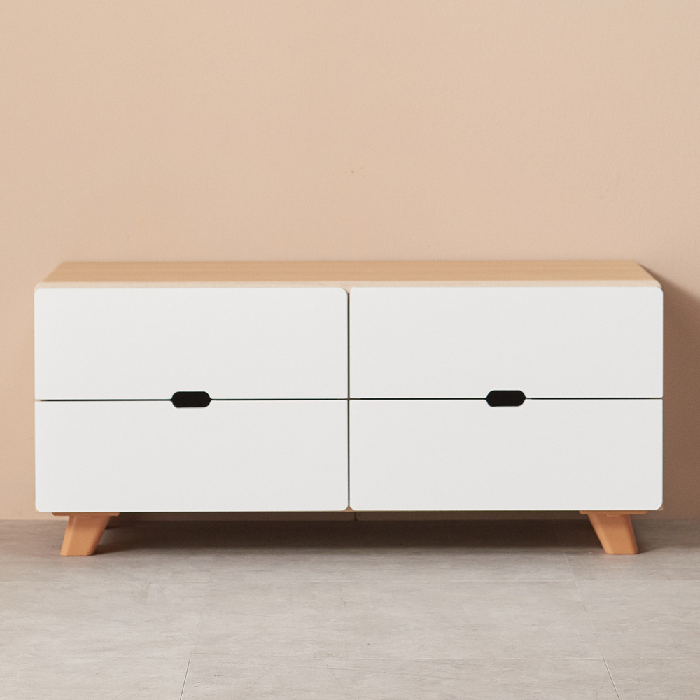 랑고 미니 슬림 TV 다이 서랍장 800