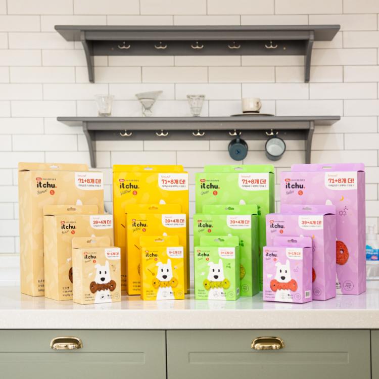 잇츄 오리지널 1+1 (S 10 / M 8) 강아지 치석제거 개껌 양치껌 덴탈껌 대용량 이미지 3