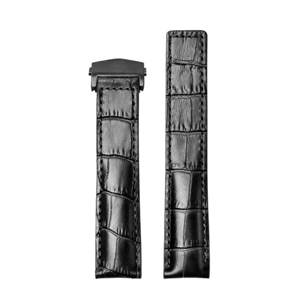 태그호이어 가죽 호환 시계줄 스트랩 까레라 모나코 폴딩 버클 밴드 20 22mm 이미지 6
